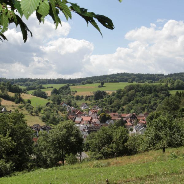 Aussicht Habichtsthal in Spessart